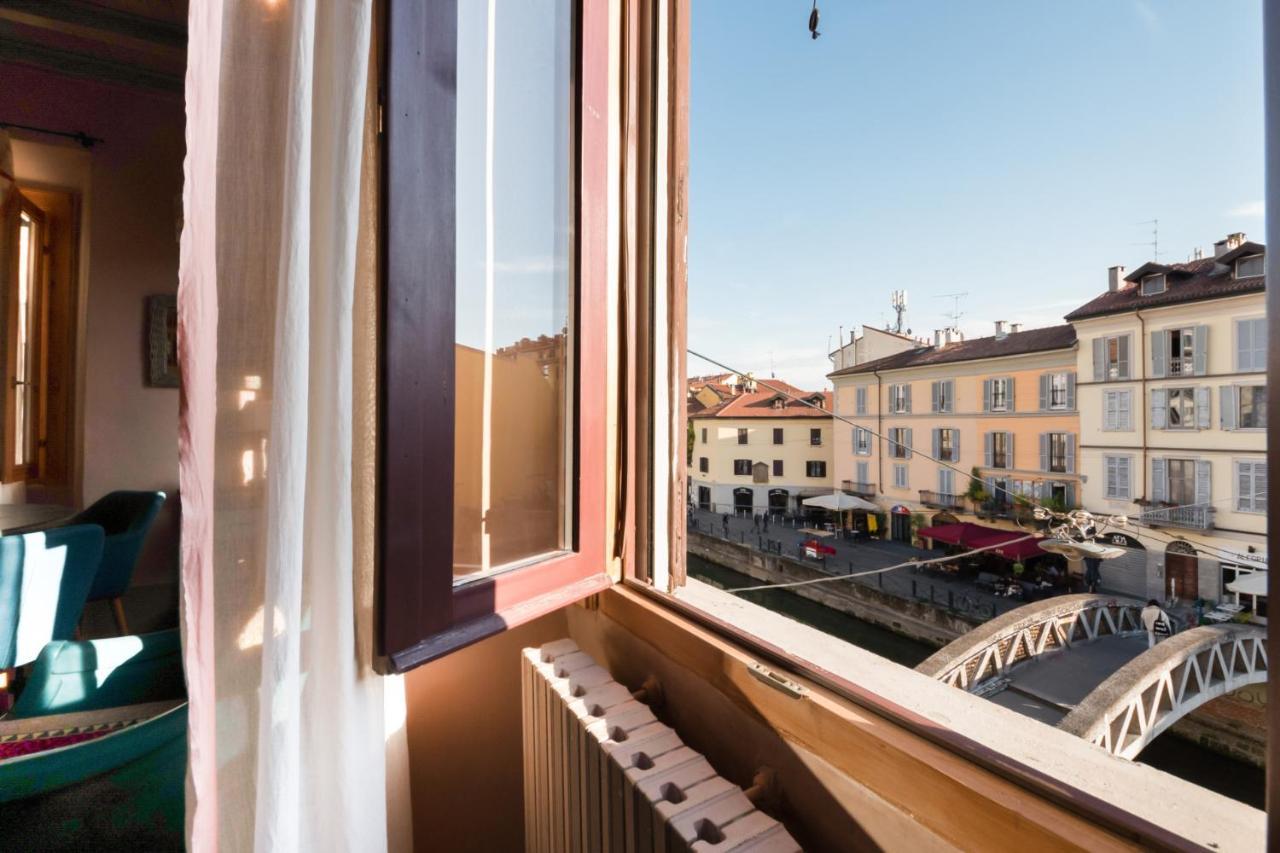Easylife - Splendido Appartamento Con Vista Sul Naviglio Grande Milano Exteriör bild